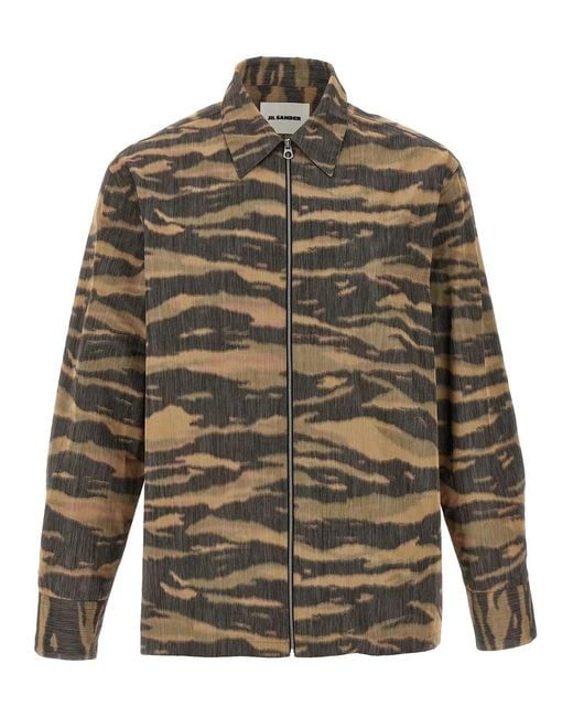 Jil Sander Gray '106' Shirt for men
