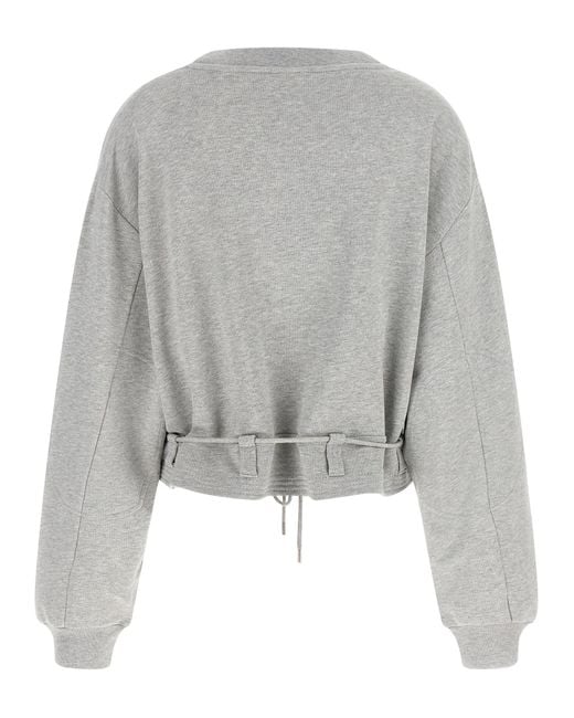 Dries Van Noten Gray 'Haserfiela' Sweatshirt