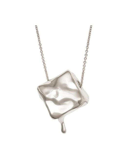 Rabanne White Necklace