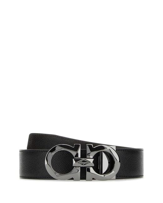 Ferragamo White Double Adjus for men