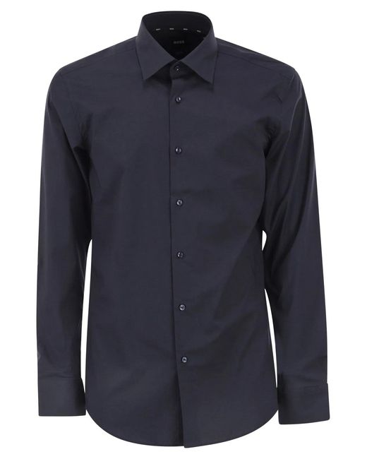 Boss Blue Slim Fit Shirt for men