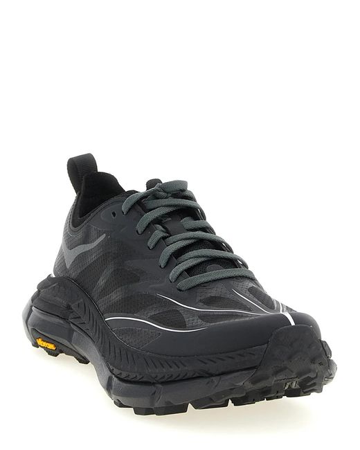 Hoka One One Black 'Mafate Speed 4 Lite' Sneakers