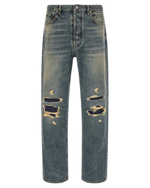 Maison Margiela Blue Jeans Distressed for men