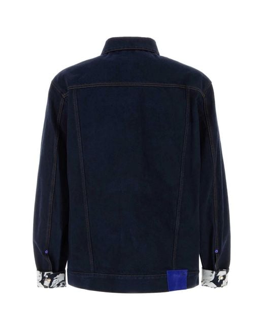 Burberry Blue Giacca for men