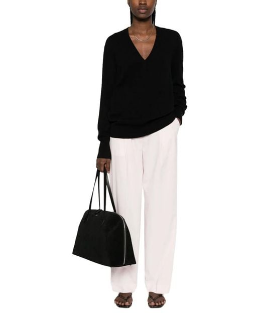 Totême  Black Cashmere Sweater