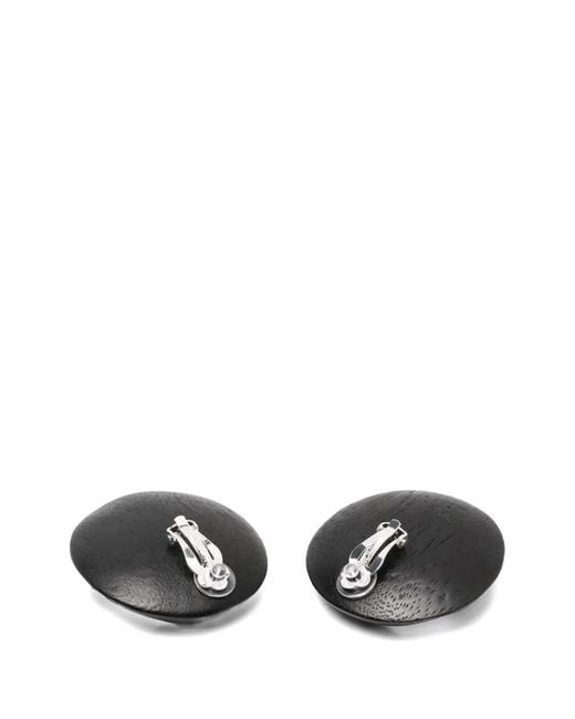 Monies Black "Sirone" Earrings