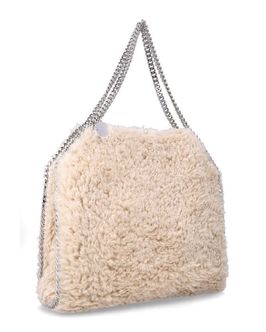 Stella McCartney Natural Falabella Shaggy Bag