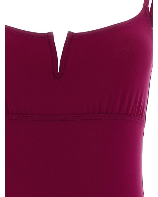Eres Purple 'Intense' One-Piece Swimsuit