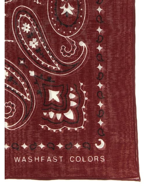 Alanui Red Bandana Paisley
