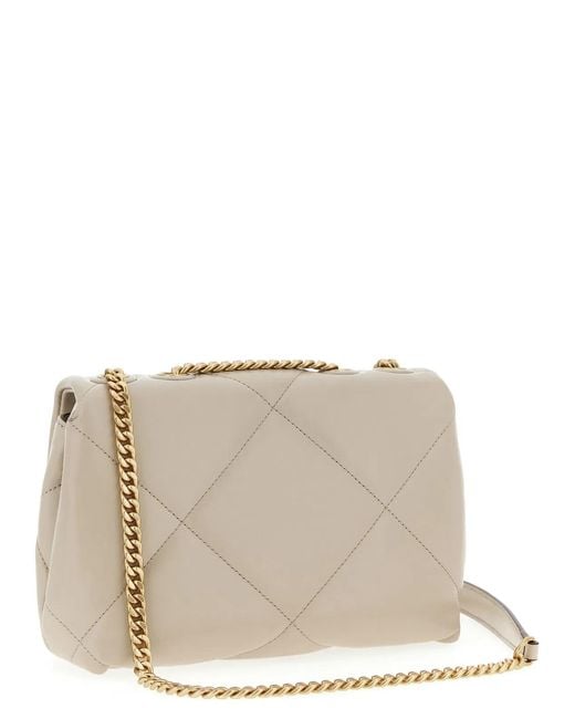 Tory Burch Natural 'Kira' Small Shoulder Bag
