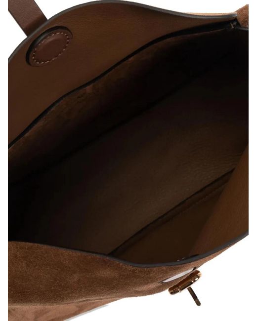Etro Brown Medium Pony Bag