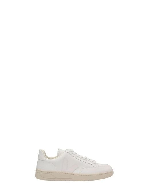 Veja White 'V-12' Sneakers