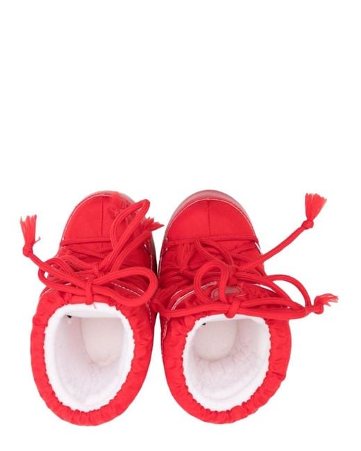 Moon Boot Red Stivali Con Logo