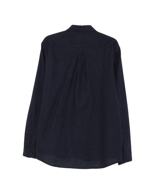 Les Deux Blue Dark Shirts for men
