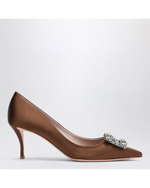 Roger Vivier Brown Efflorescence Pumps