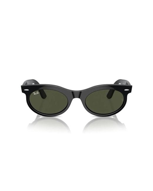 Ray-Ban Black Wayfarer Oval Rb2242 901/31 for men
