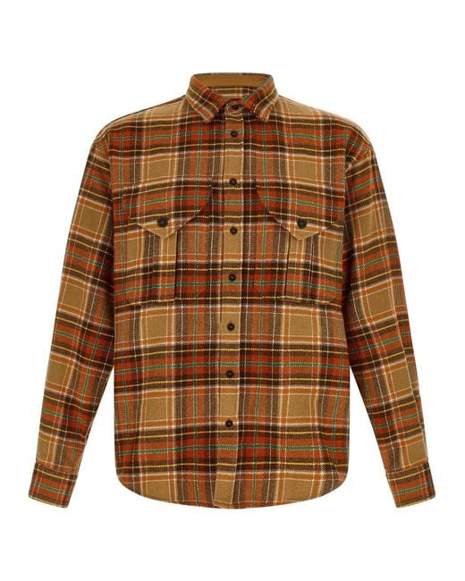DSquared² Brown 'D2 Cottage Military' Shirt for men