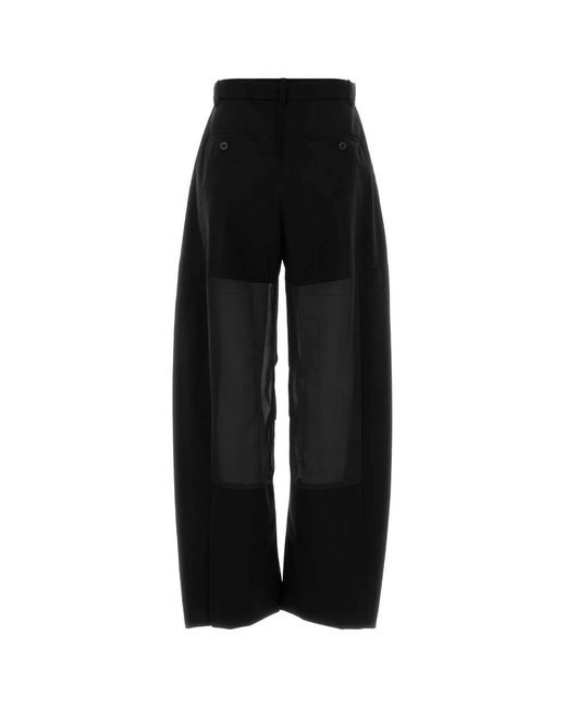 Sacai Black Wool Suiting Pants