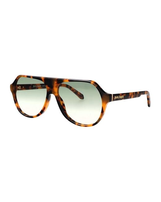 Palm Angels Brown Acetate Sunglasses