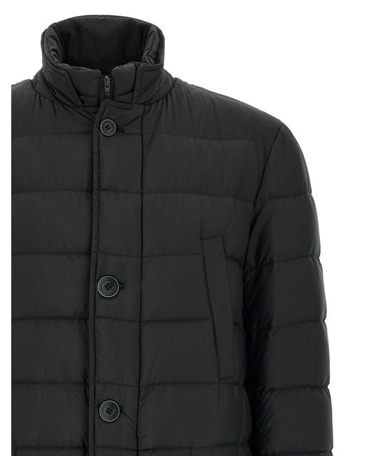 Herno Black 'Il Cappotto' Down Jacket for men
