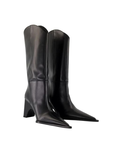 Coperni Black Bridge Cowboy Boots