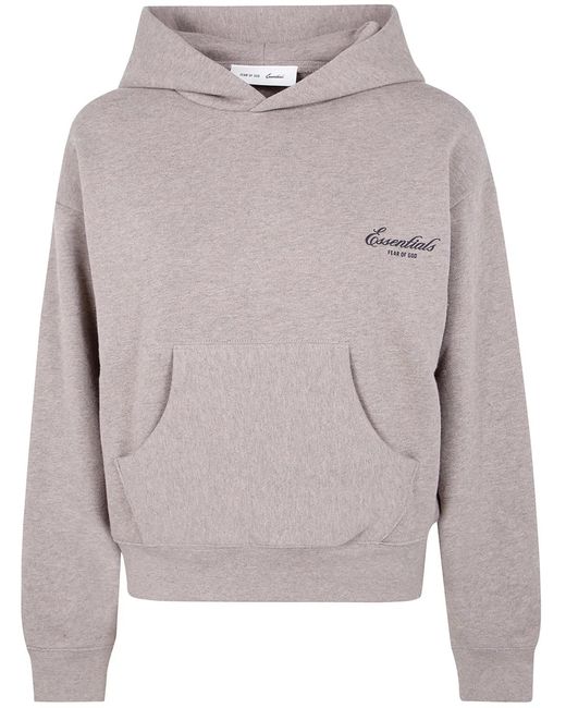 Fear Of God Gray Classic Hoodie