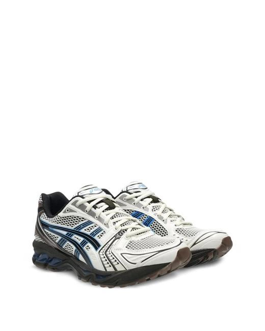 Asics Natural Gel-Kayano 14 Mesh And Faux Leather Sneakers