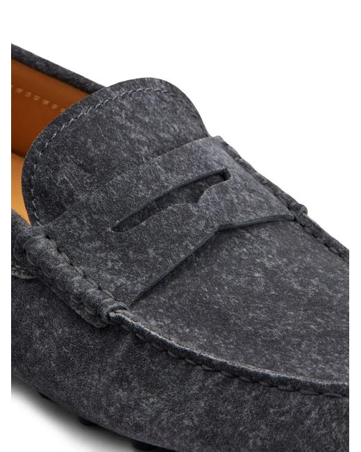 Tod's Black Gommino Bubble Sole for men