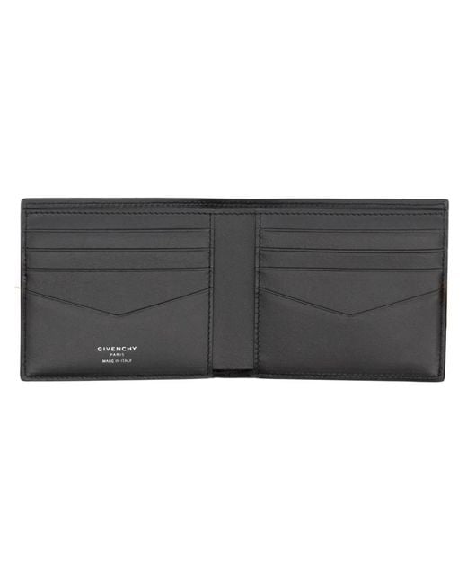 Givenchy Black Leather Wallet for men