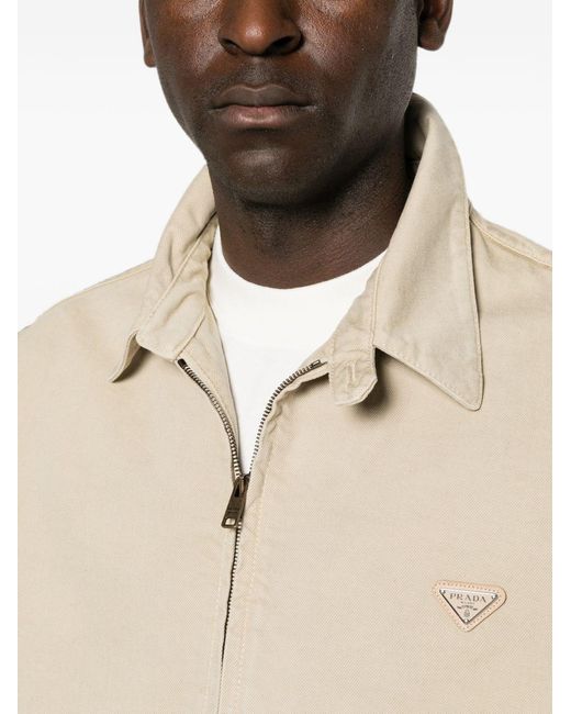 Prada Natural Denim Jacket for men