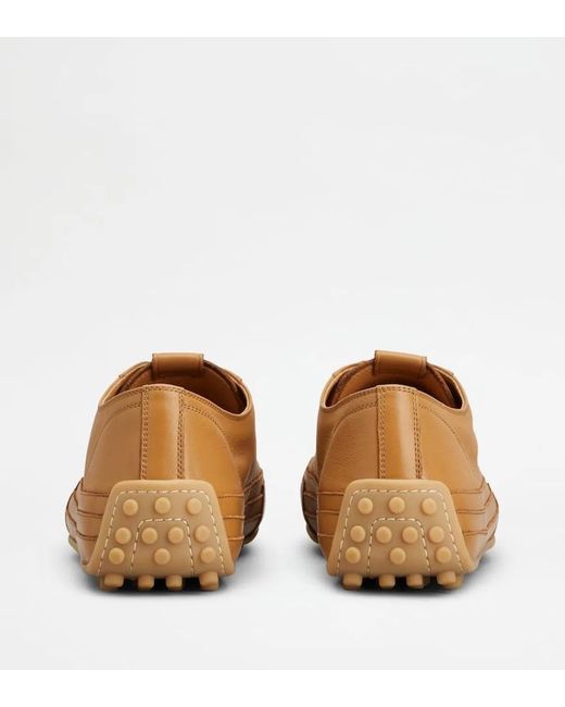Tod's Brown Cassetta Pelle for men