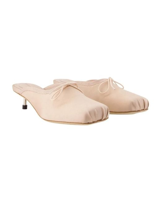Simone Rocha Pink Pointe Mules