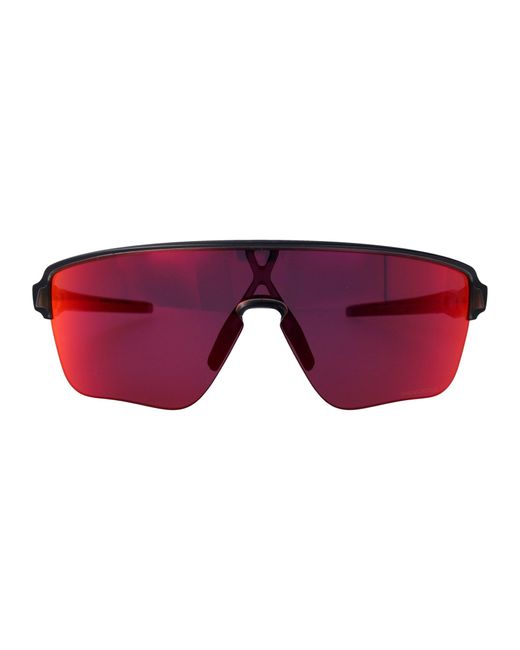 Oakley Red Grigio Fumo Opaco Rubber Sunglasses for men