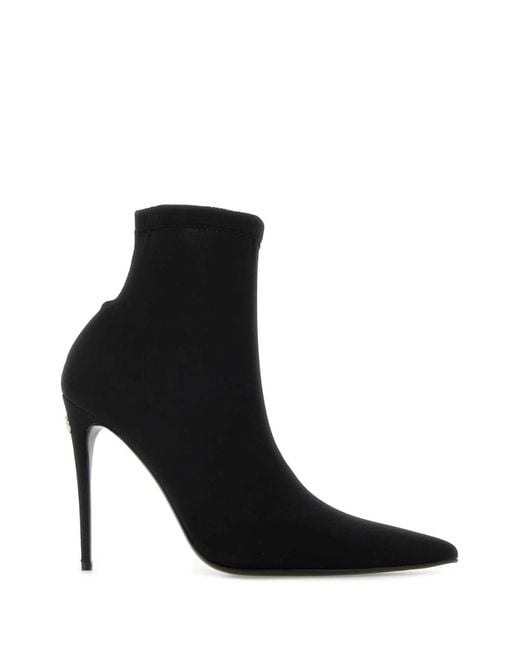 Dolce & Gabbana Black Dolce & Gabbana Short Boots