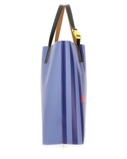 Marni Blue Tribeca Shopping Bag for men