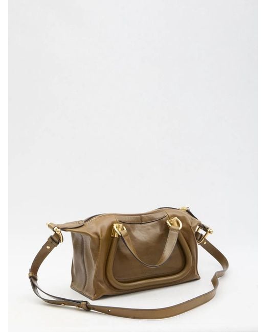 Chloé Multicolor Paraty S Double Handle Bag