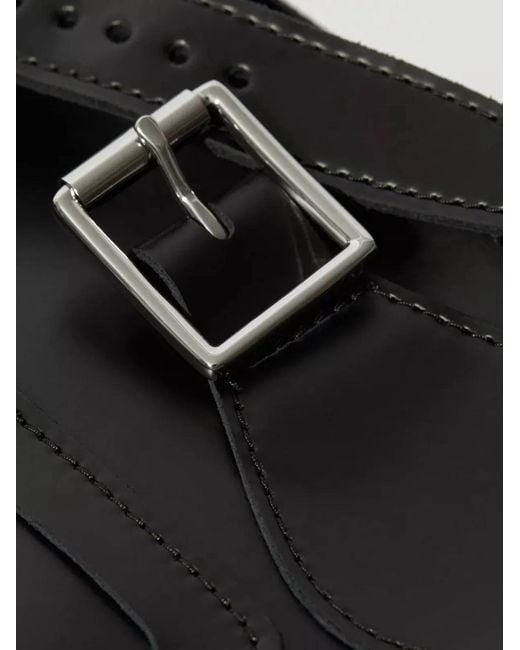 Dr. Martens Black 11 Leather Satchel