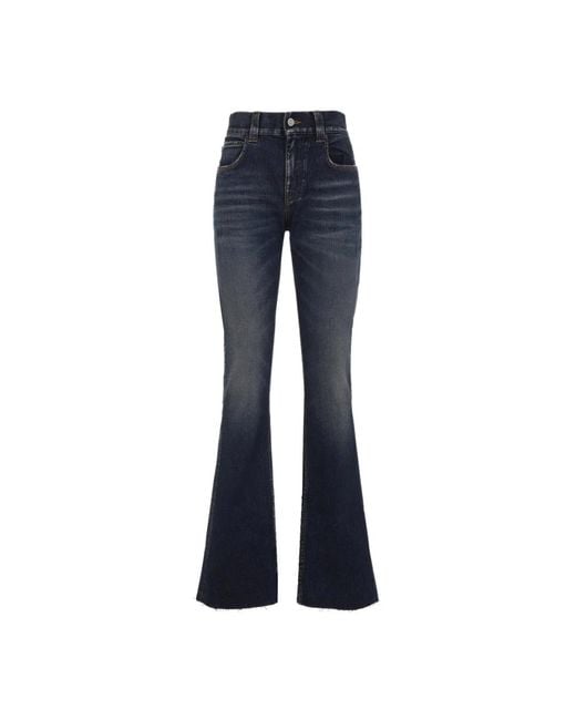 Balenciaga Blue Cotton-Blend Clothing Jeans