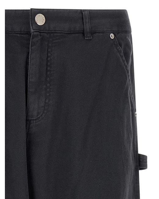 Moncler Blue Cargo Pants for men