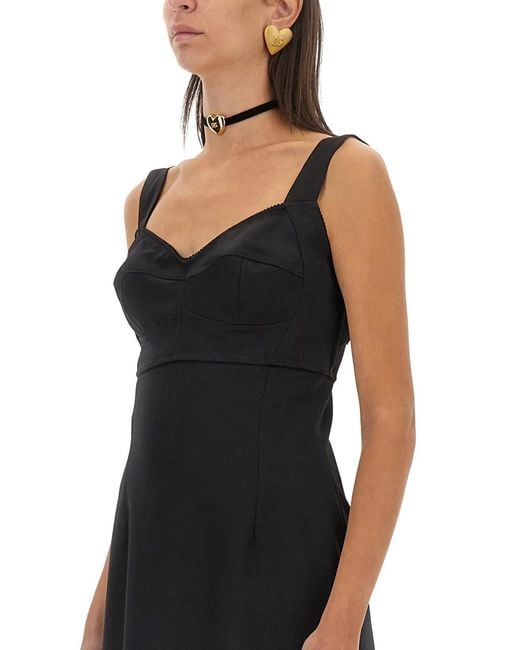 Dolce & Gabbana Black Dolce & Gabbana Mini Dress