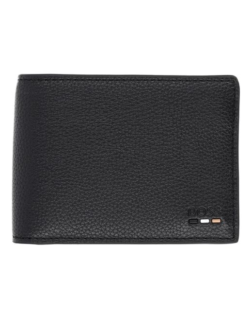 Boss Black Wallet With Logo for men