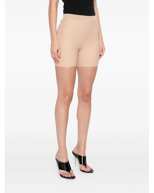 Gucci Natural Gg Jersey Shorts
