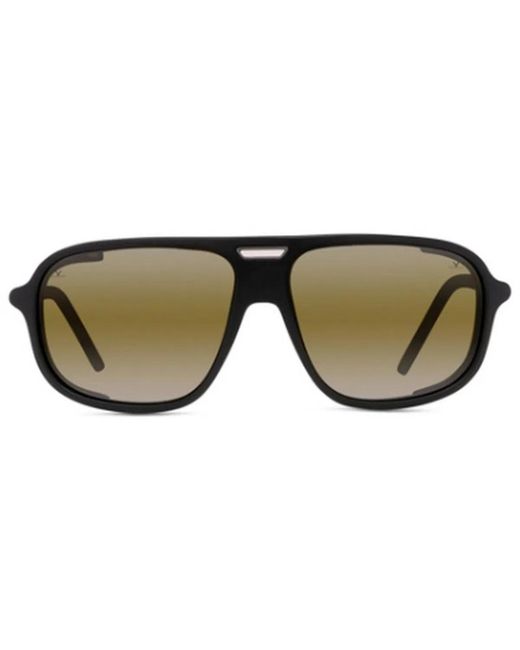 Vuarnet Green Matte Injected Sunglasses for men