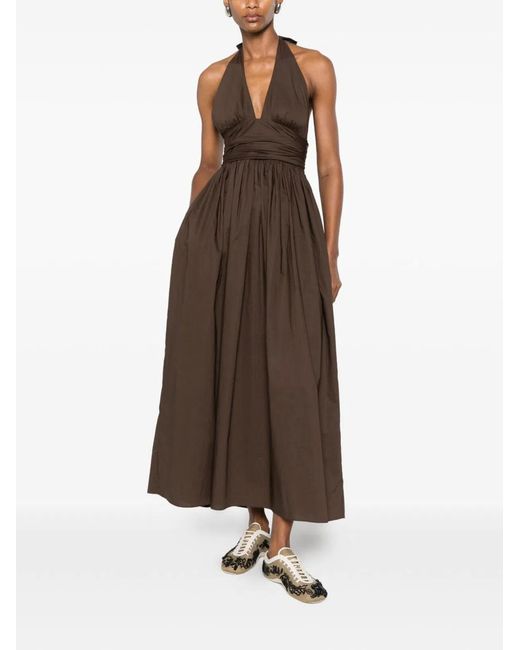 Matteau Brown Organic Cotton Dress