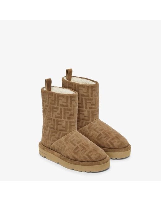 Fendi Brown Apres Chic Boot