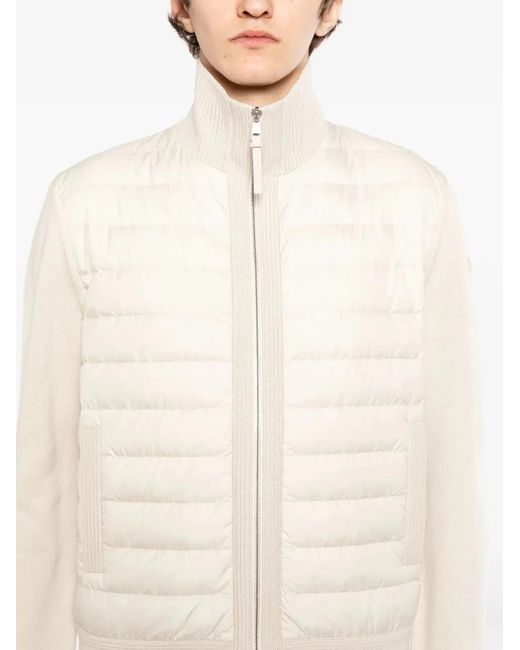 Moncler White Cardigan for men
