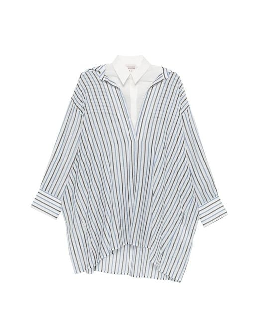Semicouture White Graciana Cotton Shirt