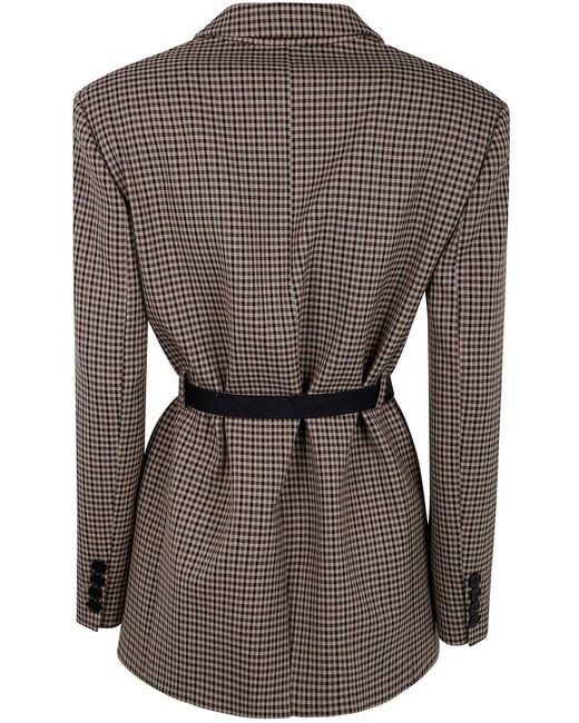 DR. HOPE Black Belted Jacket