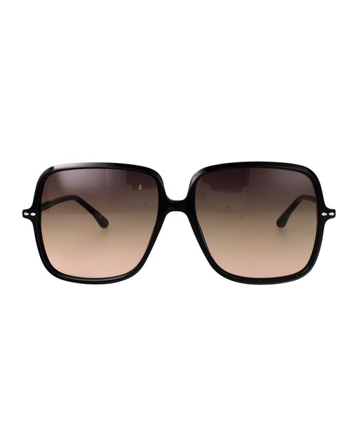 Isabel Marant Brown Acetate Sunglasses
