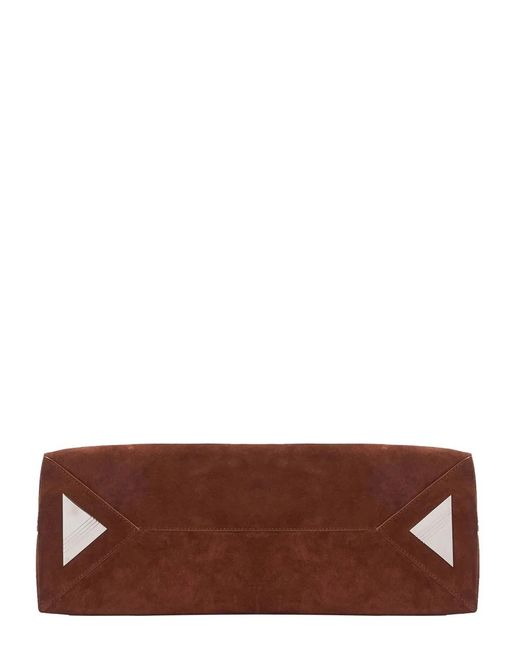 The Attico Brown The Walk Medium Bag